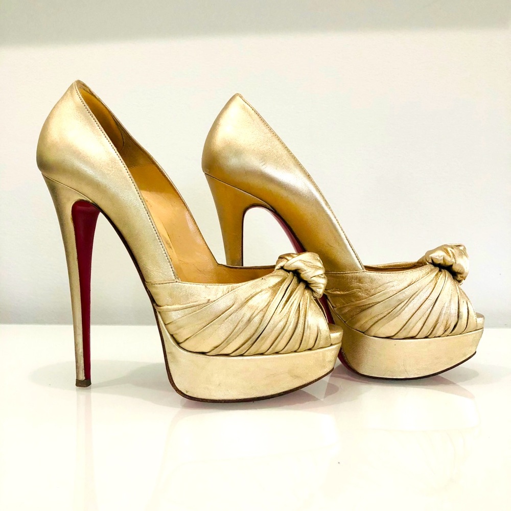Christian Loubuotin matte Jenny platform